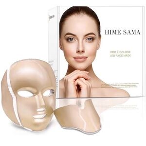 Hime Sama LED Skincare 7 Colors LED red light face Mask